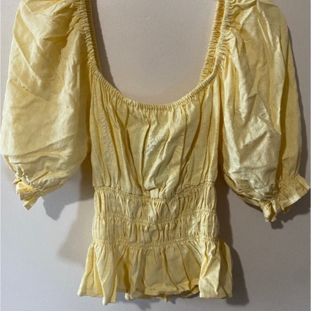 Forever 21 Yellow Women's Top